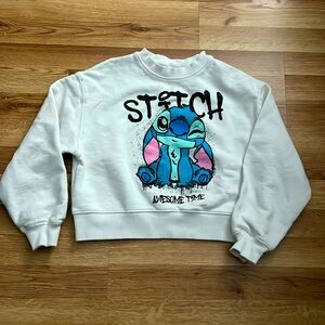 Stitch sweatshirt Disney Zara 11-12